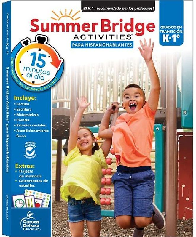 Summer Bridge Activities Spanish K-1, Grades K - 1