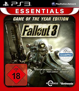 Fallout 3 - Game of the Year Edition  [Essentials] PlayStation 3