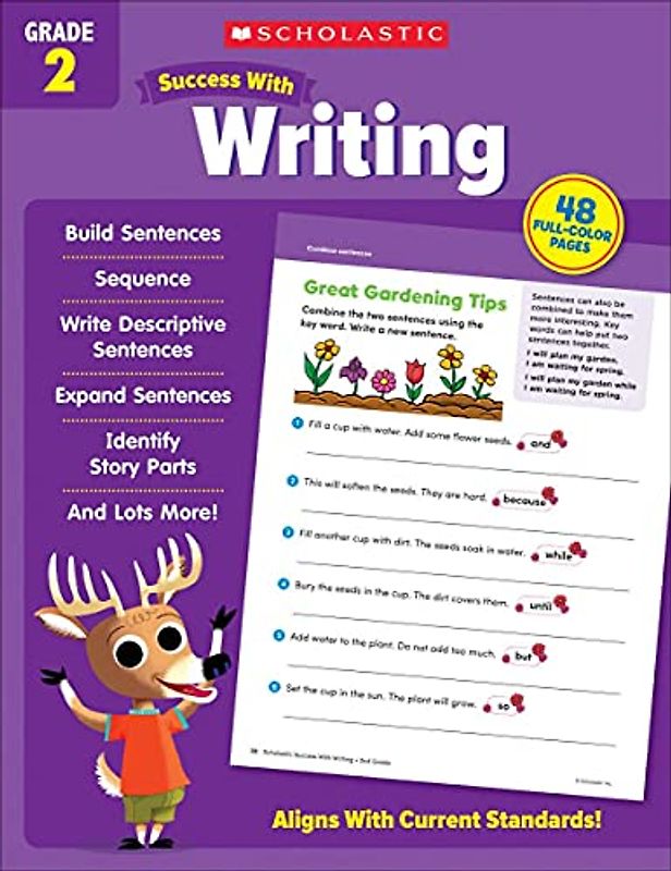 Scholastic Success With Writing, Grade 2