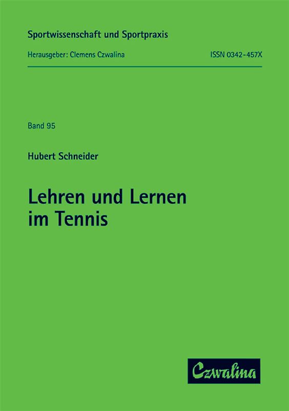 Lehren und Lernen im Tennis