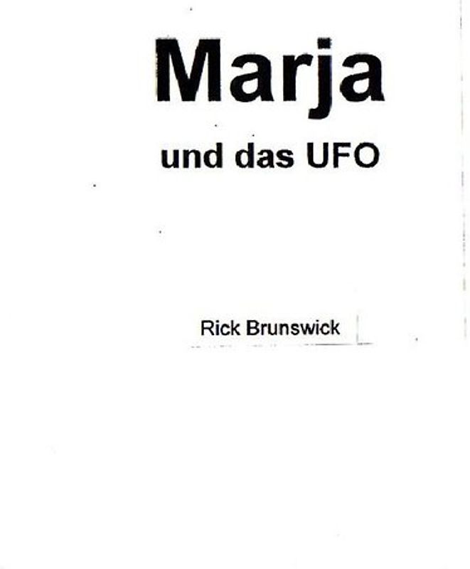 Marja und das UFO