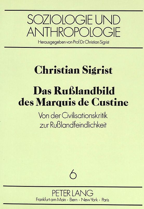 Das Rußlandbild des Marquis de Custine