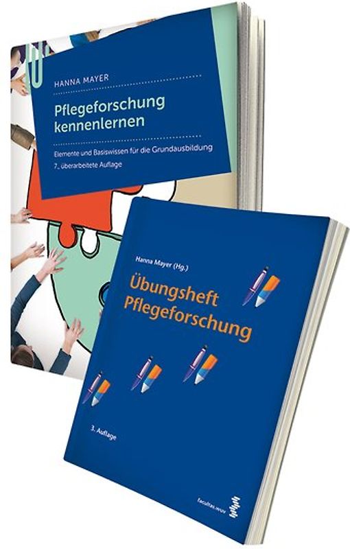 Lernpaket Lehrbuch Pflegeforschung kennenlernen + Übungsheft Pflegeforschung