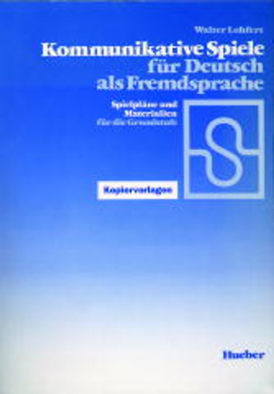 Kommunikative Spiele für Deutsch als Fremdsprache