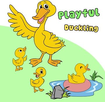 Playful Duckling: If you're not sure what to do with your kids in their free time, this book will help them have the valuable time it provides.