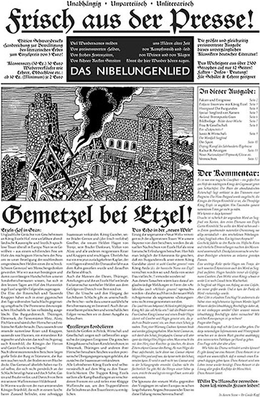 Das Nibelungenlied - frisch aus der Presse
