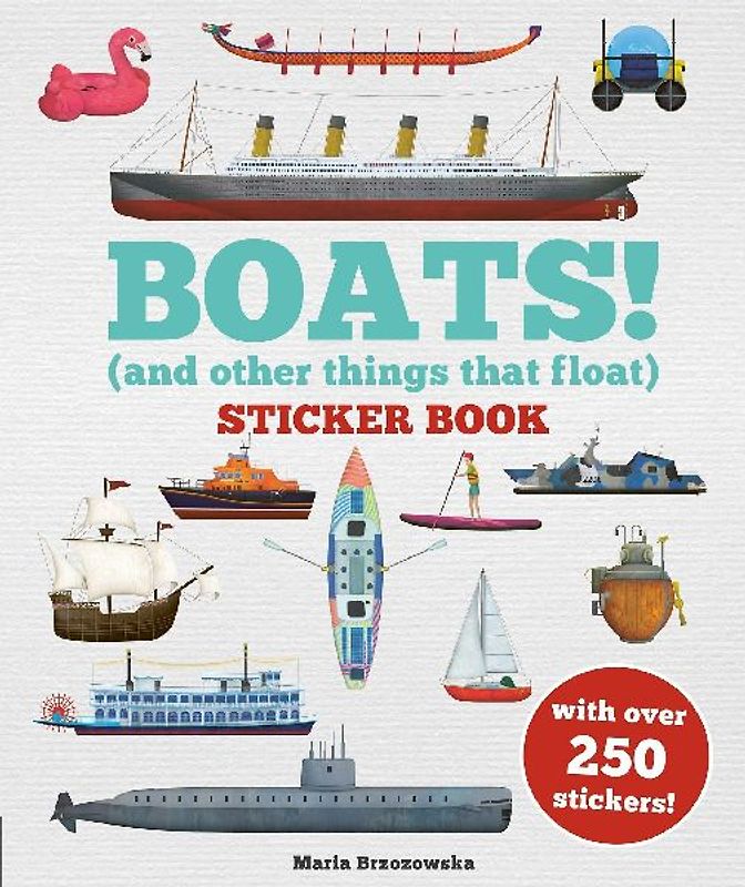 Boats! Sticker Book