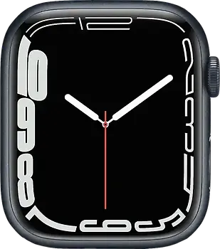 Apple Watch Series 7 45 mm Boîtier aluminium minuit [Wi-Fi]