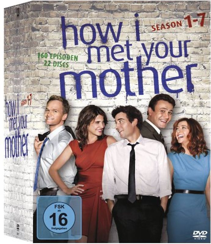 How I Met Your Mother - Season 1 - 7 [22 DVDs] DVD