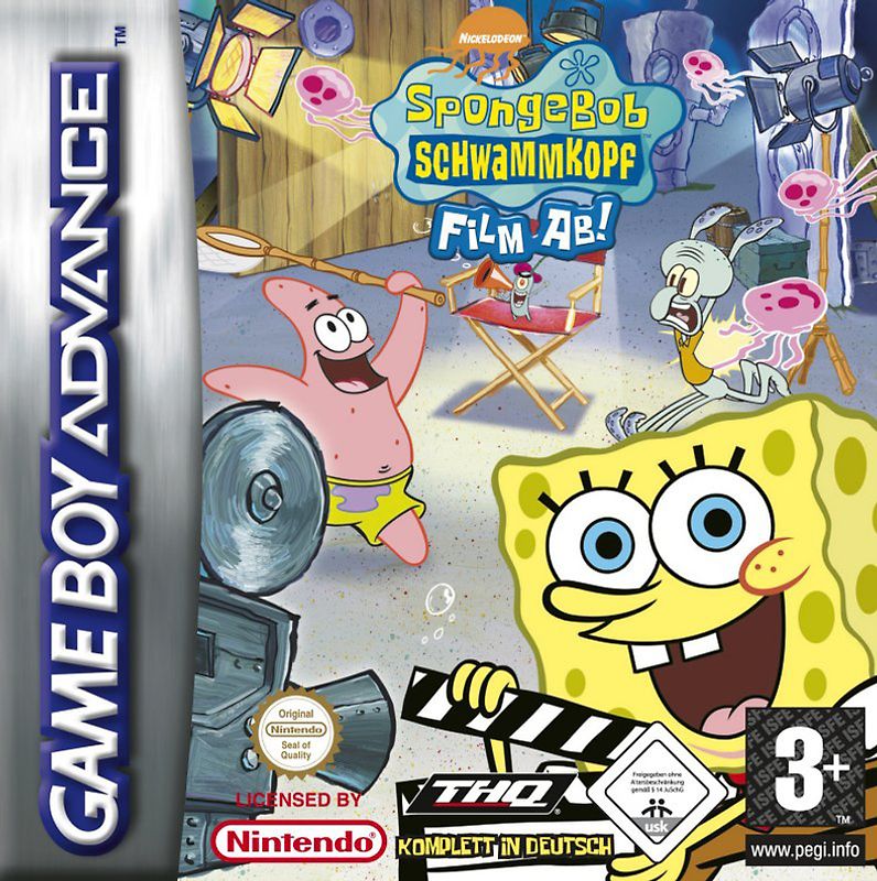 SpongeBob Schwammkopf - Film ab! Nintendo Game Boy Advance