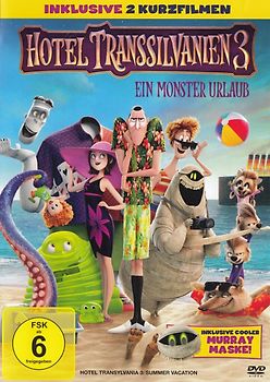 Hotel Transsilvanien 3 - Ein Monster Urlaub [inkl. Murray Maske] DVD