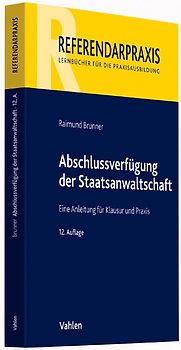 Abschlussverfügung der Staatsanwaltschaft