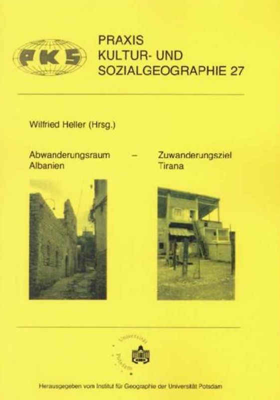 Abwanderungsraum Albanien - Zuwanderungsraum Tirana
