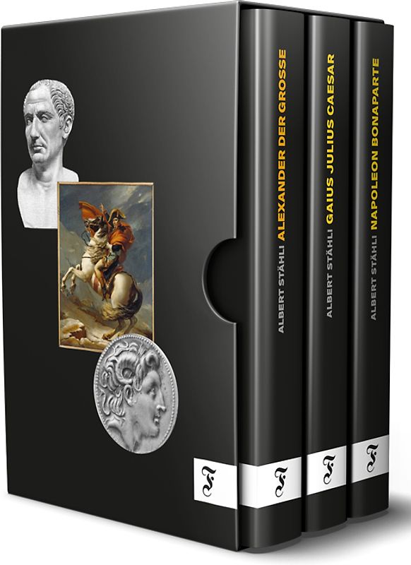 Alexander der Grosse - Gaius Julius Caesar - Napoleon Bonaparte: Der Schuber