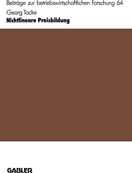 Nichtlineare Preisbildung