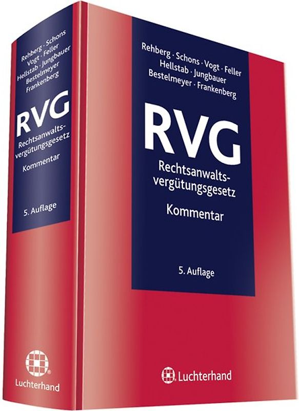 RVG - Rechtsanwaltsvergütungsgesetz