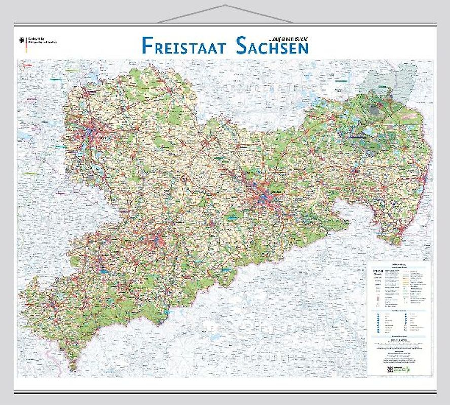 Freistaat Sachsen auf einen Blick!