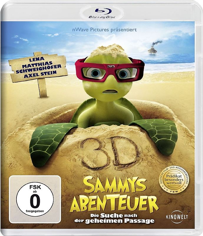 Sammys Abenteuer 3d Blu-ray Disc