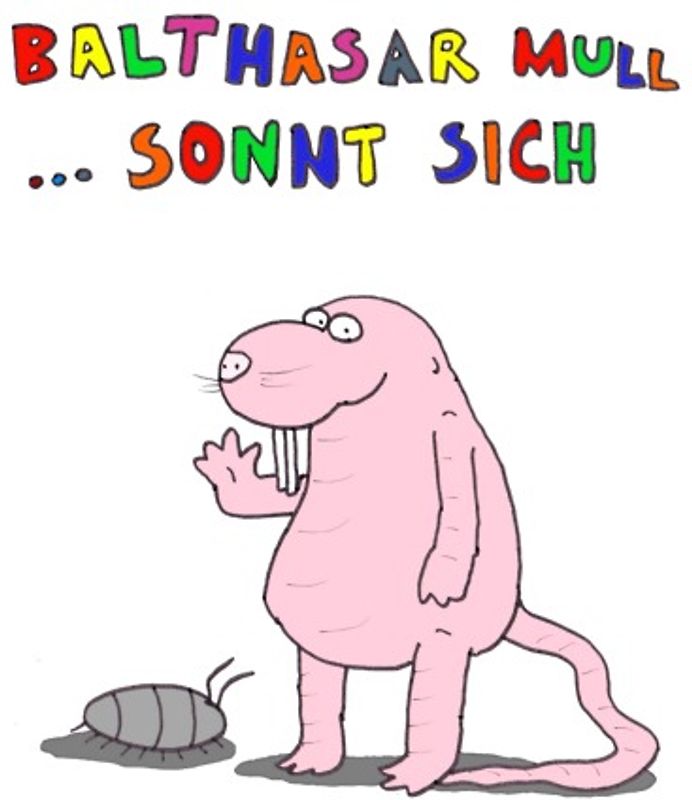 Balthasar Mull sonnt sich ...