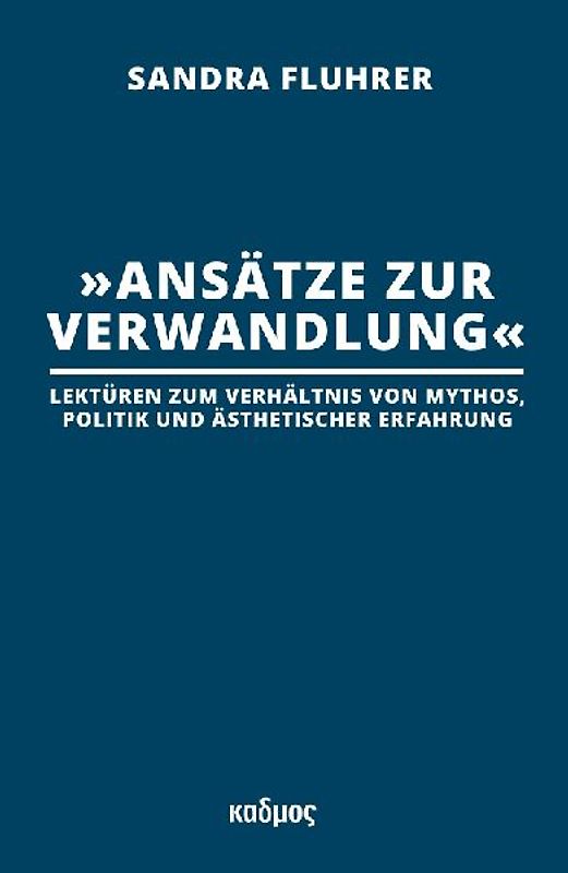 »Ansätze zur Verwandlung«