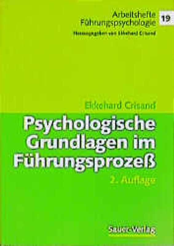 Psychologische Grundlagen im Führungsprozess