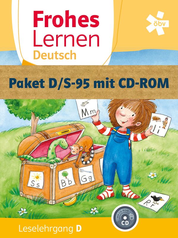 Frohes Lernen Deutsch, Paket Schreibschrift S-95 mit CD-ROM (Leselehrgang D mit CD-ROM, Arbeitsheft D/S-95, Übungsheft D/S-95)