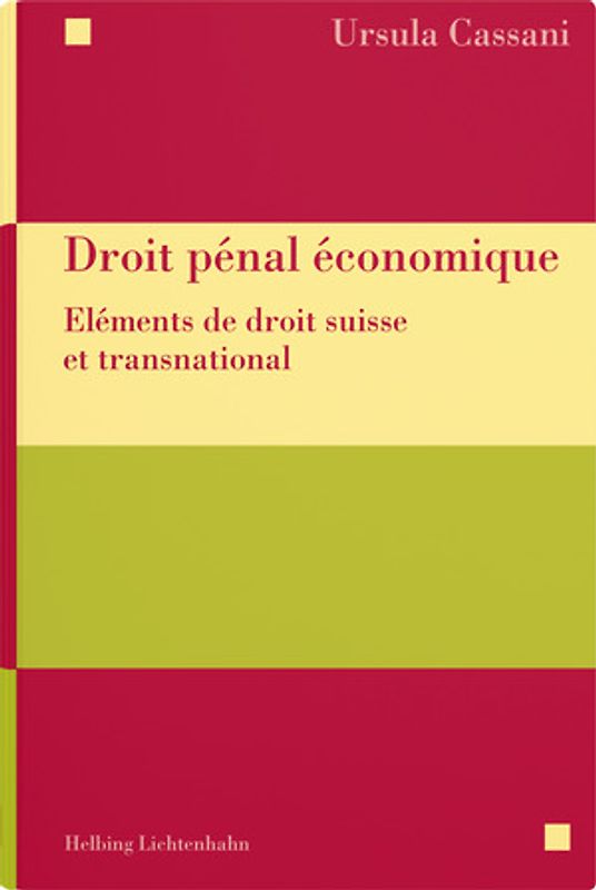 Droit pénal économique