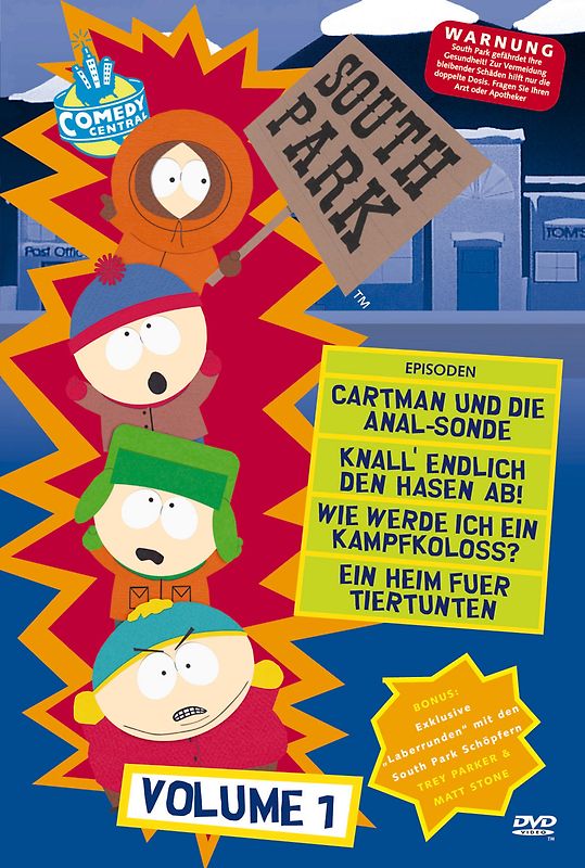 South Park: DVD-Volume 01 (1. Staffel) DVD