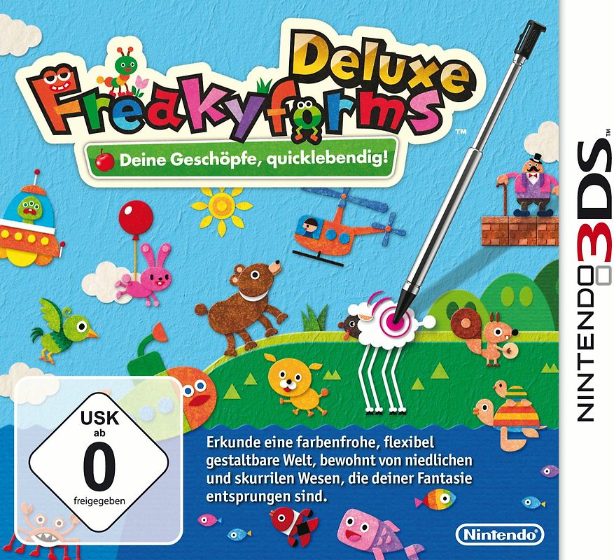 Freaky Forms Deluxe Nintendo 3DS