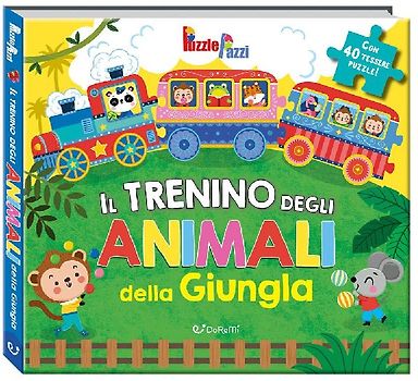 Il trenino degli animali della giungla