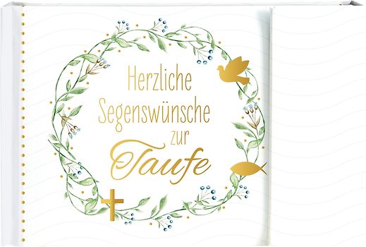 Herzliche Segenswünsche zur Taufe