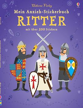 Mein Anzieh-Stickerbuch: Ritter