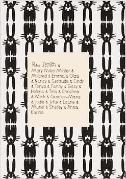 Peter Jensen & Mary Miles Minter & Mildred & Emma & Olga & Nancy & Gertrude & Cindy & Tonya & Fanny & Sissy & Helena & Tina & Christina & Mink & Candice-Marie & Jodie & Jytte & Laurie & Muriel & Shelley & Anna Karina