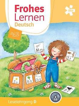 Frohes Lernen Deutsch, Leselehrgang Druckschrift mit Lauttabelle und CD-ROM