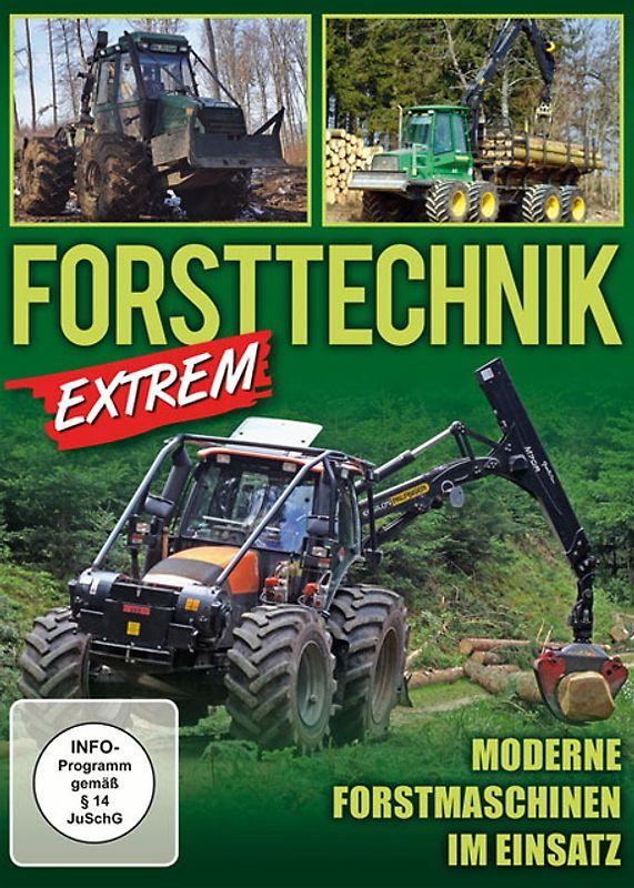 Forsttechnik extrem - Moderne Forstmaschinen im Einsatz DVD