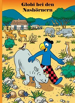 Globi bei den Nashörnern