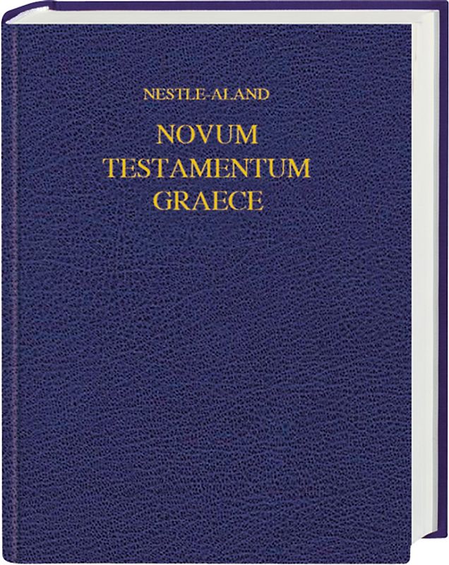 Novum Testamentum Graece. Schreibrand-Ausgabe