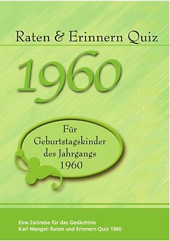 Raten und Erinnern Quiz 1960