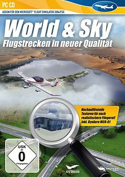 MS FS 2004/FSX AddOn: World & Sky PC Spiele