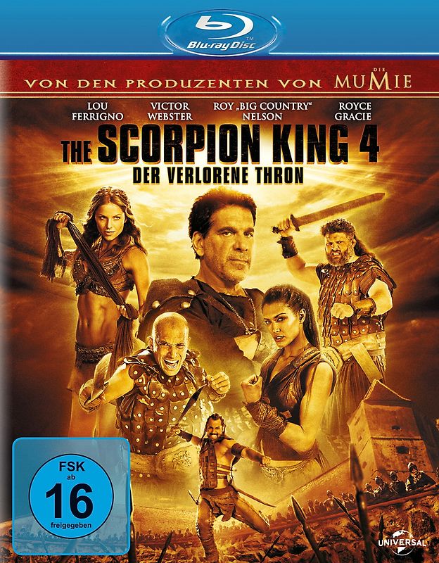 The Scorpion King 4 - Der verlorene Thron Blu-ray Disc