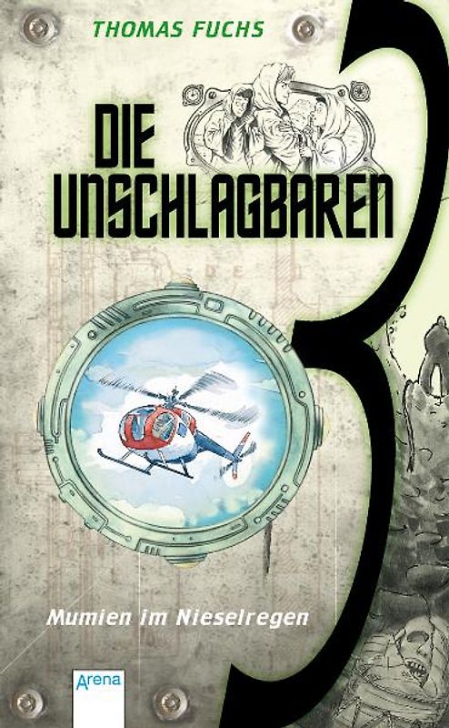 Die Unschlagbaren Drei (4) Mumien im Nieselregen