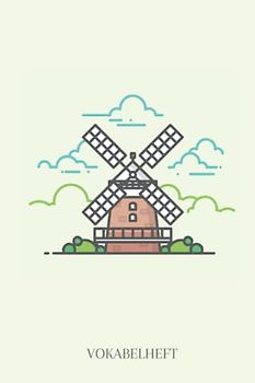 Vokabelheft: Vokabelheft Niederländisch, 60 Seiten mit je 2 Spalten, A5