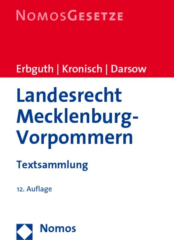 Landesrecht Mecklenburg-Vorpommern