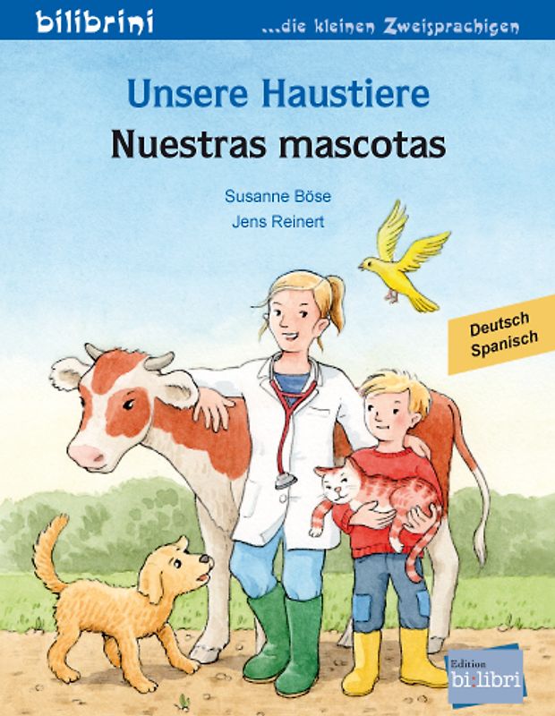 Unsere Haustiere (Deutsch-Spanisch)