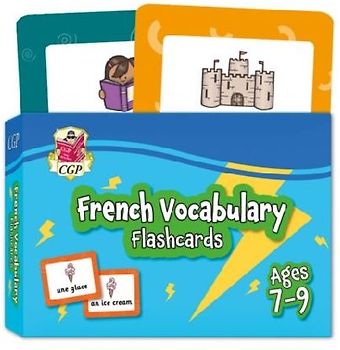 French Vocabulary Flashcards for Ages 7-9 (with Free Online Audio)