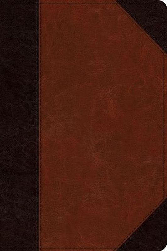 ESV Wide Margin Reference Bible (Trutone, Brown/Cordovan, Portfolio Design)