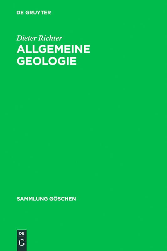 Allgemeine Geologie
