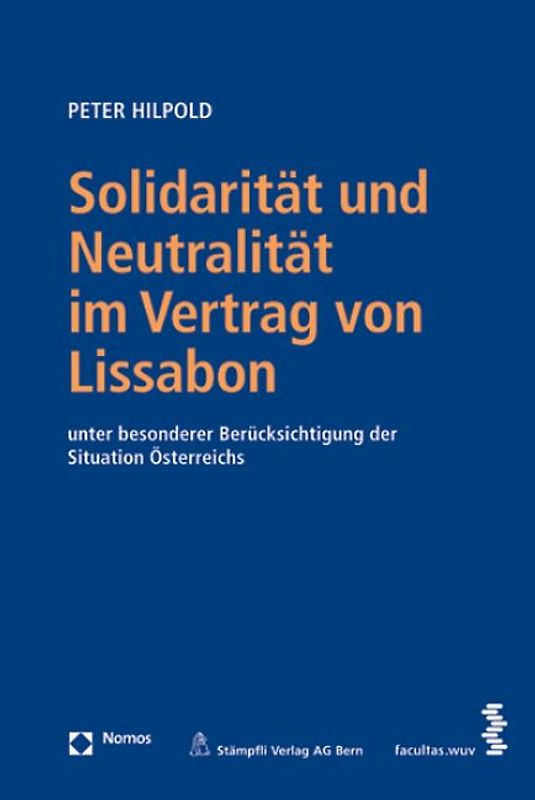 Solidarität und Neutralität im Vertrag von Lissabon