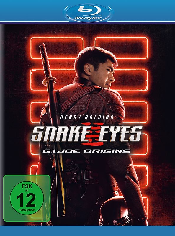 Snake Eyes: G.I.Joe Origins Blu-ray Disc