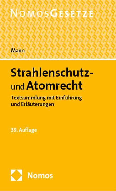 Strahlenschutz- und Atomrecht